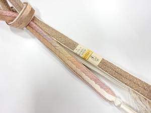 未使用品　正絹　手組帯締め